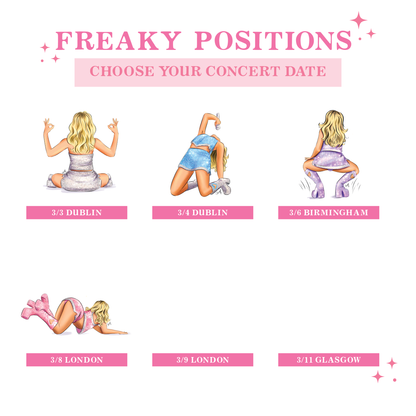 Freaky Position & Concert City Art Print