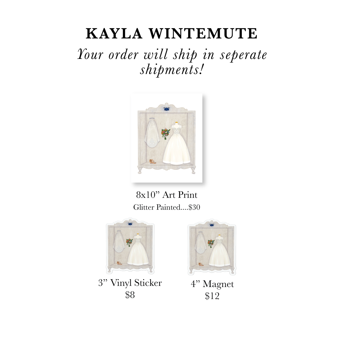 Custom Order - Kayla