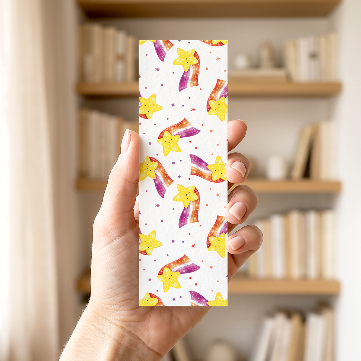 Lesbian Pride Superstar Bookmark