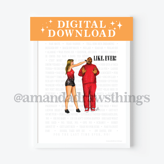 Like, Ever! Kam Phrases DIGITAL DOWNLOAD