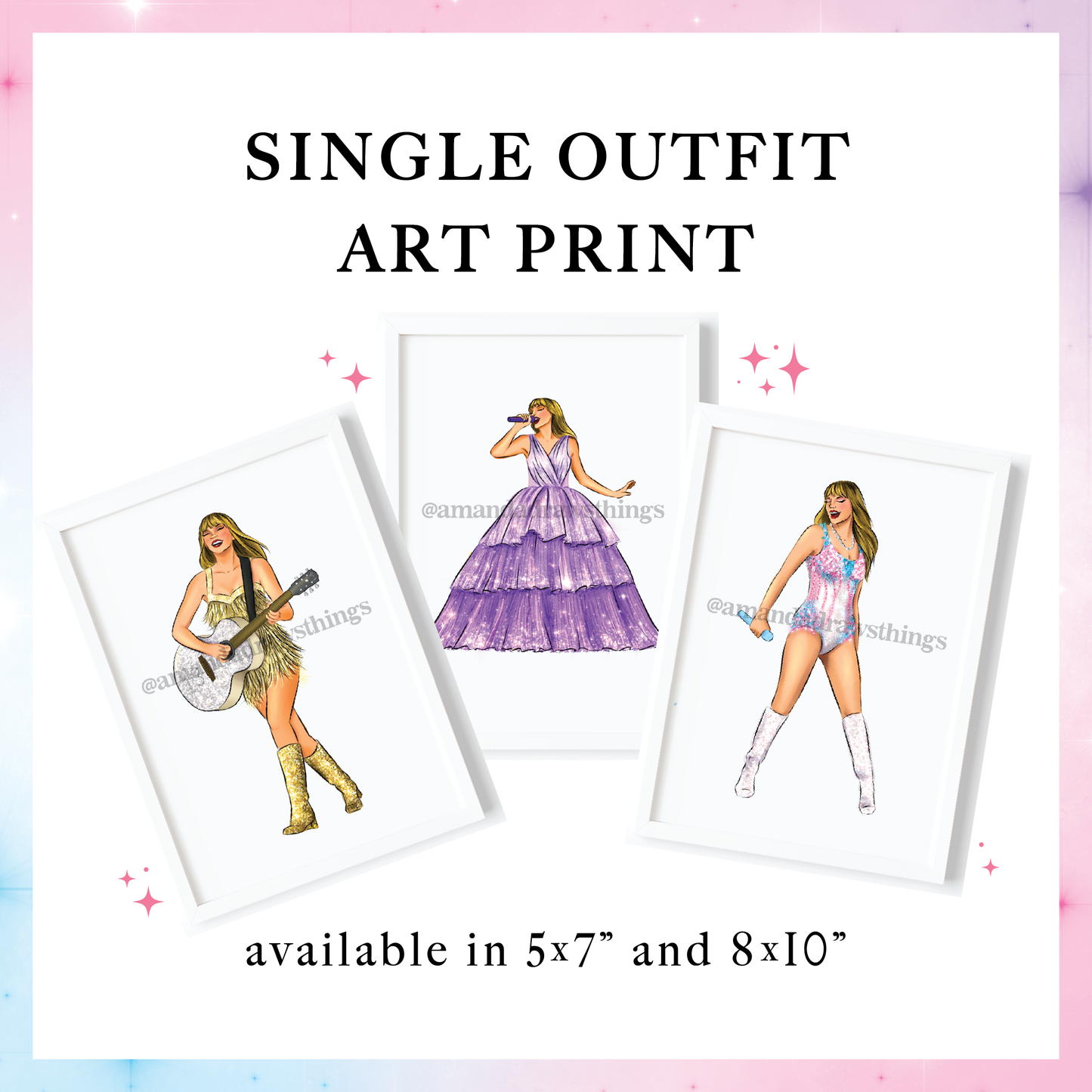 Single Outfit Art Print