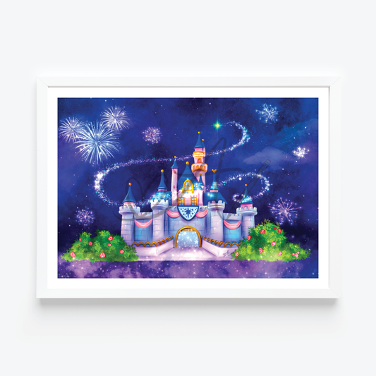 PM Castle Art Print