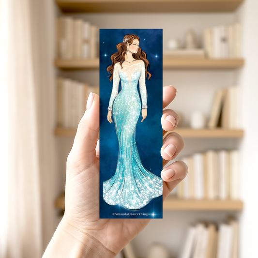 Starfall Dress Bookmark