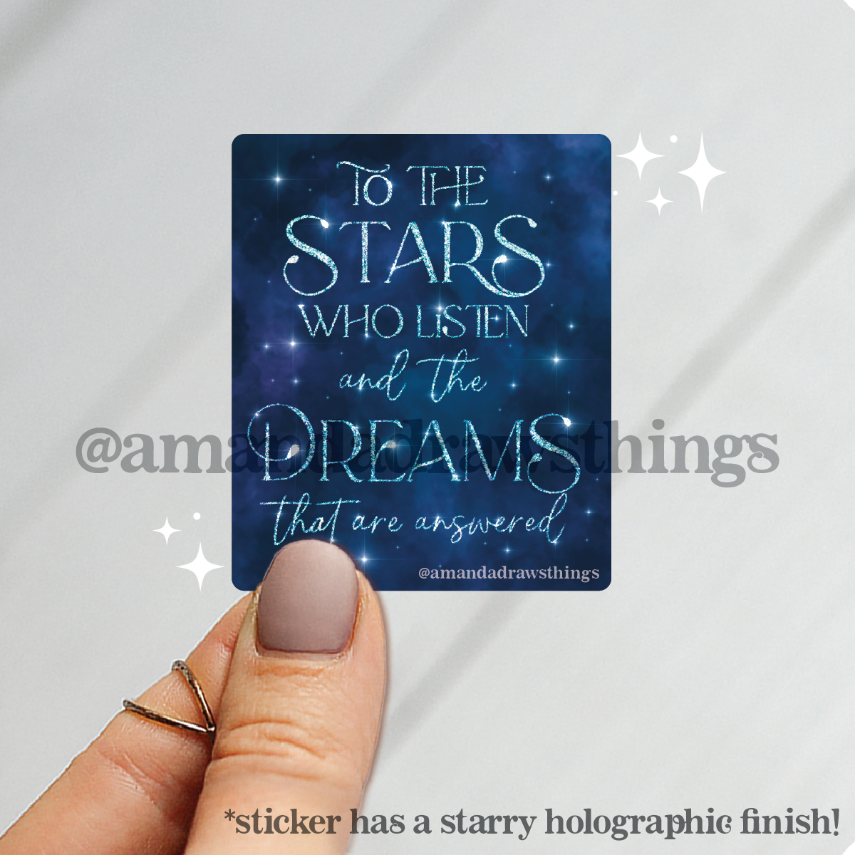 To The Stars Sticker