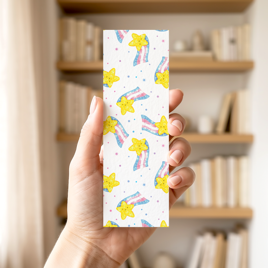 Trans Pride Superstar Bookmark